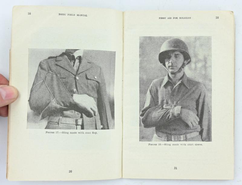 US WW2 First Aid for Soldiers FM 21-11