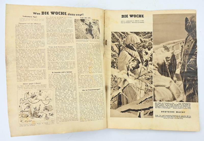 German Third Reich Magazine 'Die Woche' 1940