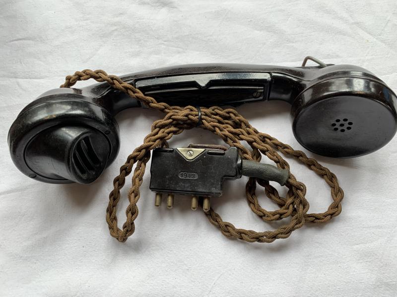 German WW2 Bakelite Desk Rotary Telephone -1940-