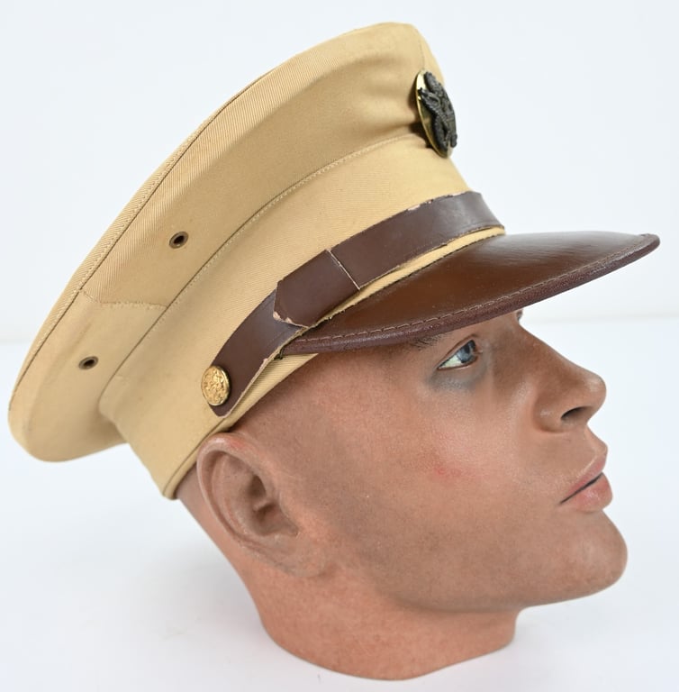 US WW2 EM Summer Visor Cap.