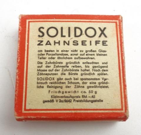 German Solidox Tooth Paste in original carton box