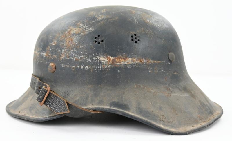 German Luftschutz Air Defense Helmet