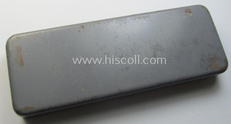 Pair of 'standard-issued'-pattern, WH-service-glasses (ie. 'Dienstbrille') as issued to a soldier named: 'Russe' (or alike) serving within the: '1. Art.Ausb.Abt. 26'