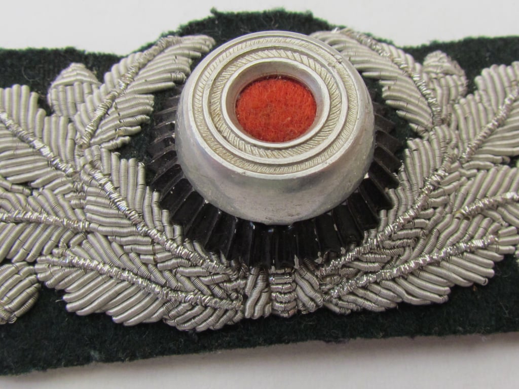 Third Reich Reich Forestry Service Officer’s Bullion Visor Cap Wreath & Cockade