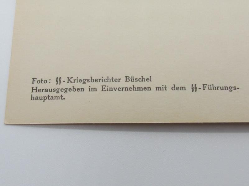 Postcard : Unsere Waffen-SS