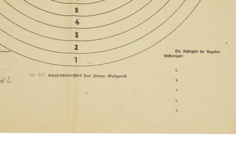 German DRL Shooting Plate