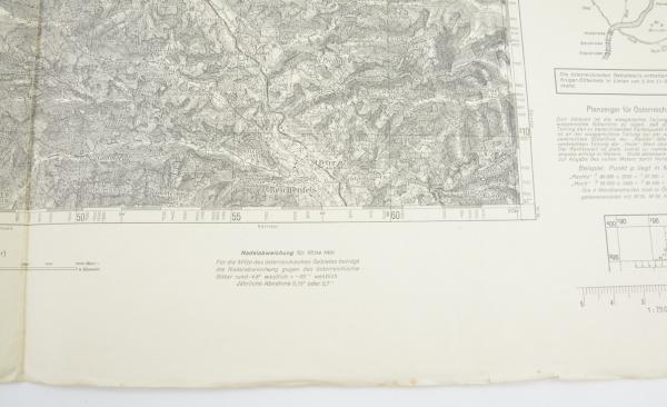 German Mapcard 'Judenburg' Austria