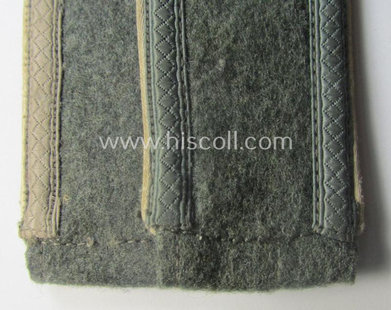 Pair of WH (Heeres) 'M40 o. M43'-pattern NCO-type shoulderstraps: 'Unteroffizier eines Infanterie-Rgts.'