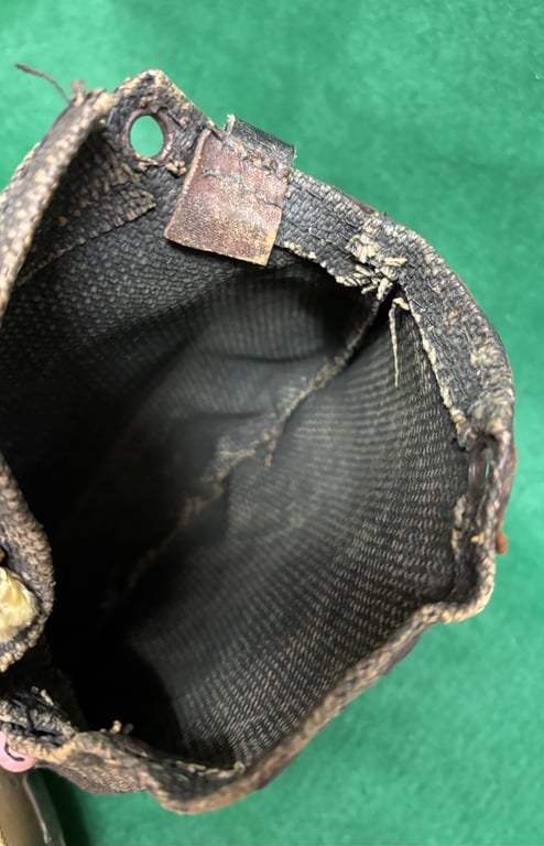 WW1 German Paper Cloth Covered Waterbottle