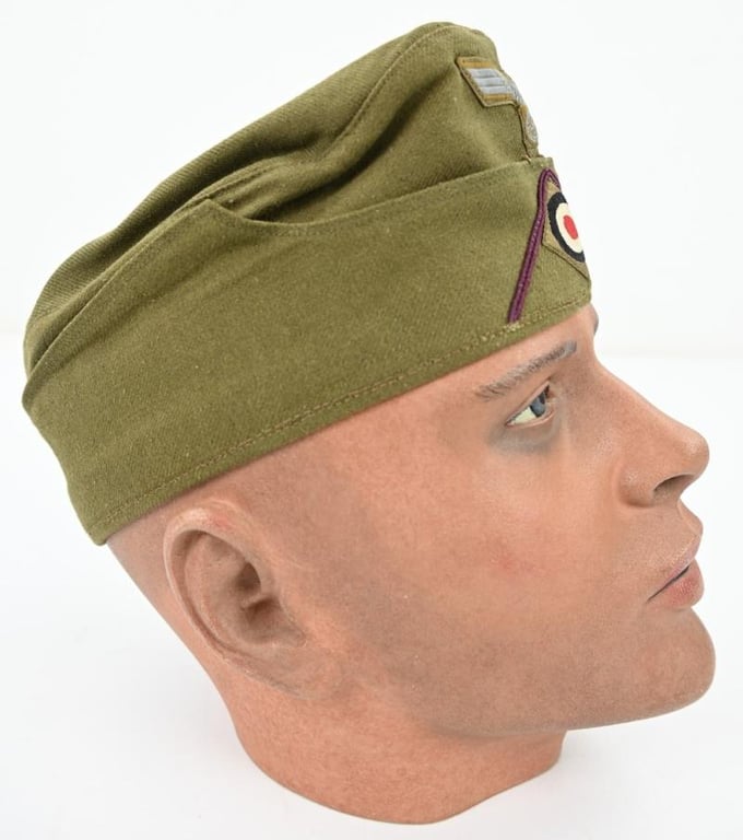 German WH EM/NCO Tropical Overseas Cap 'Smoke troops'