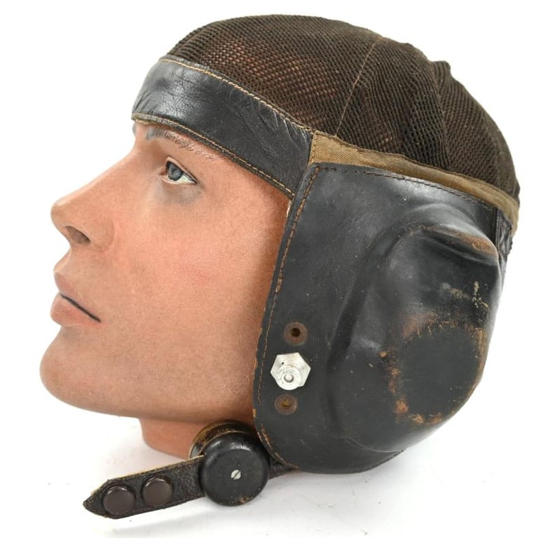 German LW Summer Flying Helmet LkpN101