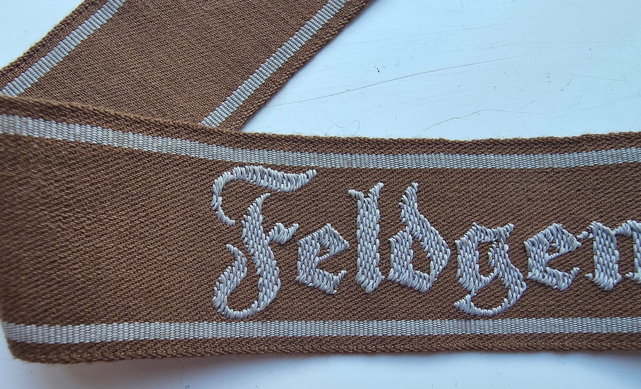 Heer Feldgendarmerie cuff-title ('Ärmelstreifen')