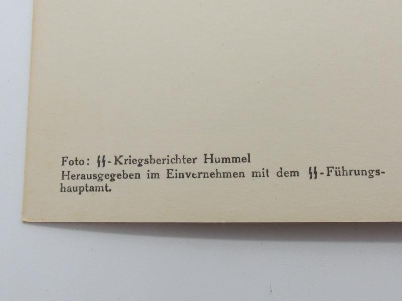 Postcard : Unsere Waffen-SS