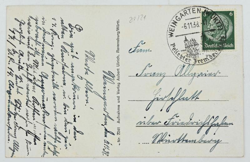 German WH Postcard 'Argonnenkaserne'