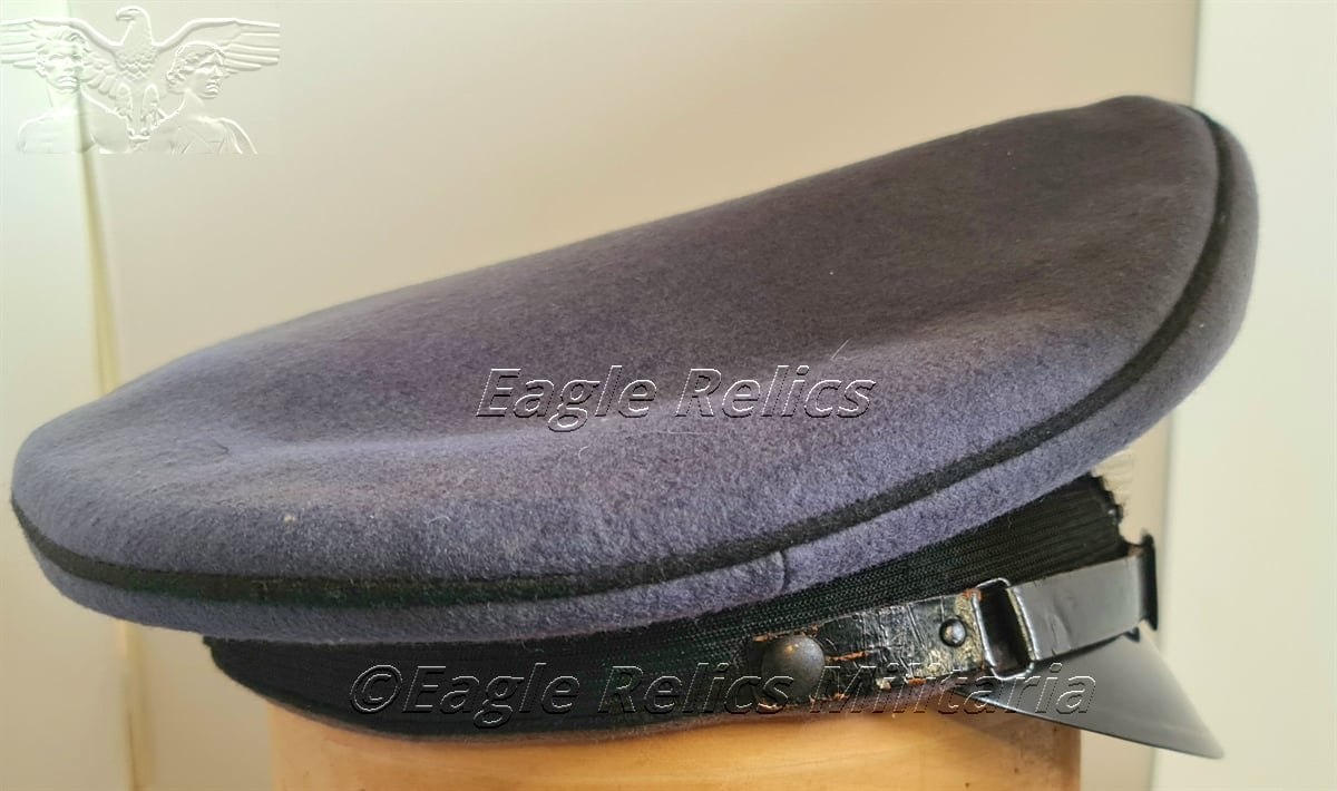 Rare Luftwaffe construction NCO visor cap Baupionier -Schellenberg