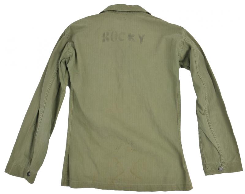 US WW2 HBT Jacket OD7 'Rocky'