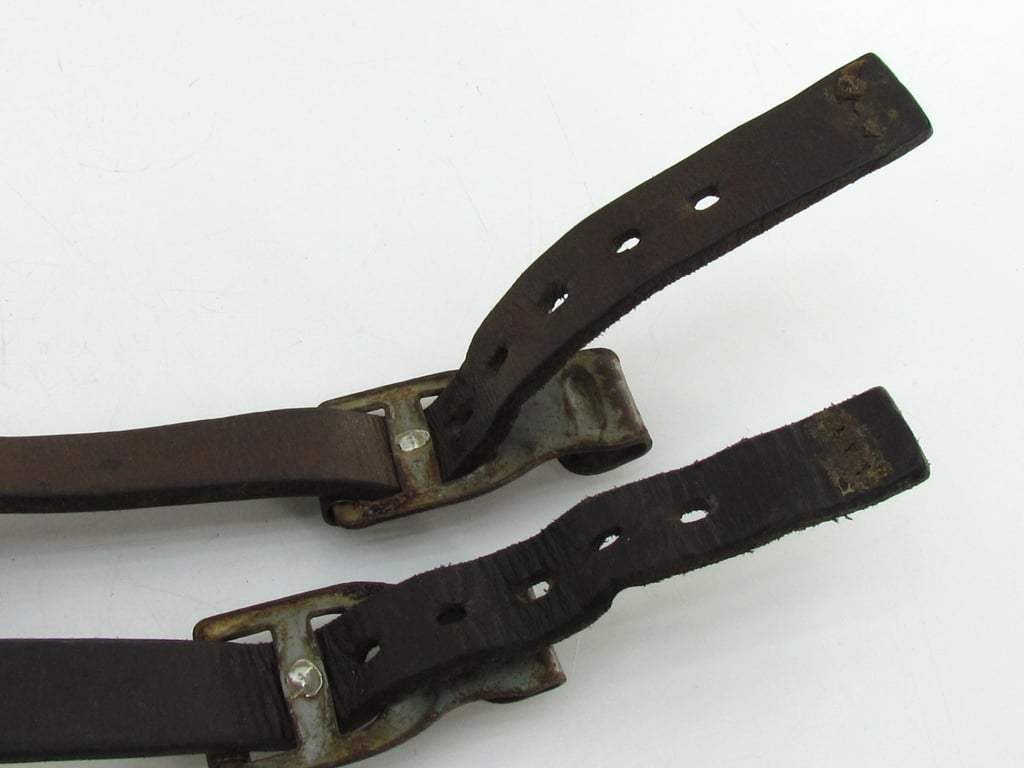 luftwaffe leather Y-straps ‘Koppeltragegestell’