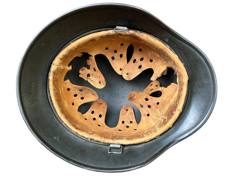 Q64 Polizei Double Decal Helmet '' Battle-Damage ''