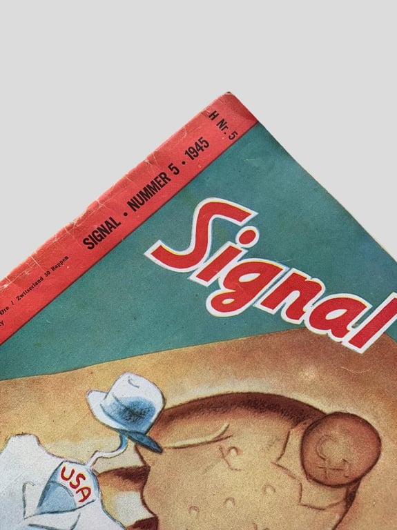 German WWII Magazine 'Signal' 1945 Nr. 5