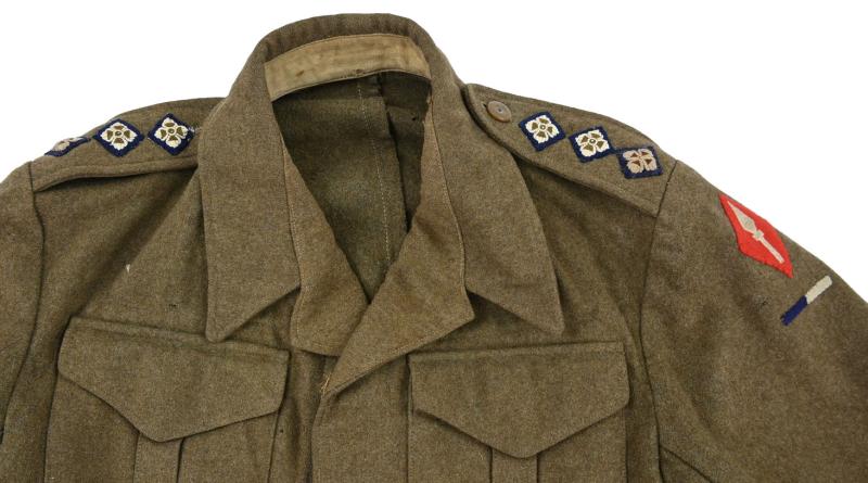 British WW2 P40 Battle Dress Royal Signals