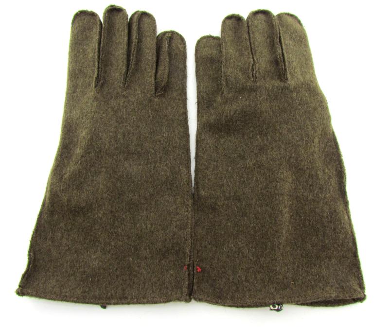 US WWII Wool/Leather winter gloves