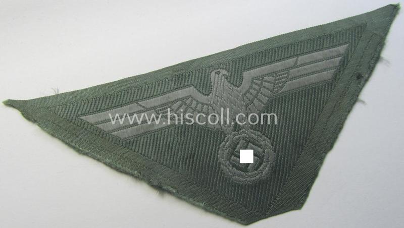 Later-war-period, WH (Heeres) so-called: 'M44'-pattern- and/or: trapezoid-shaped breasteagle (ie. 'Brustadler für Manns. u. Uffz.')