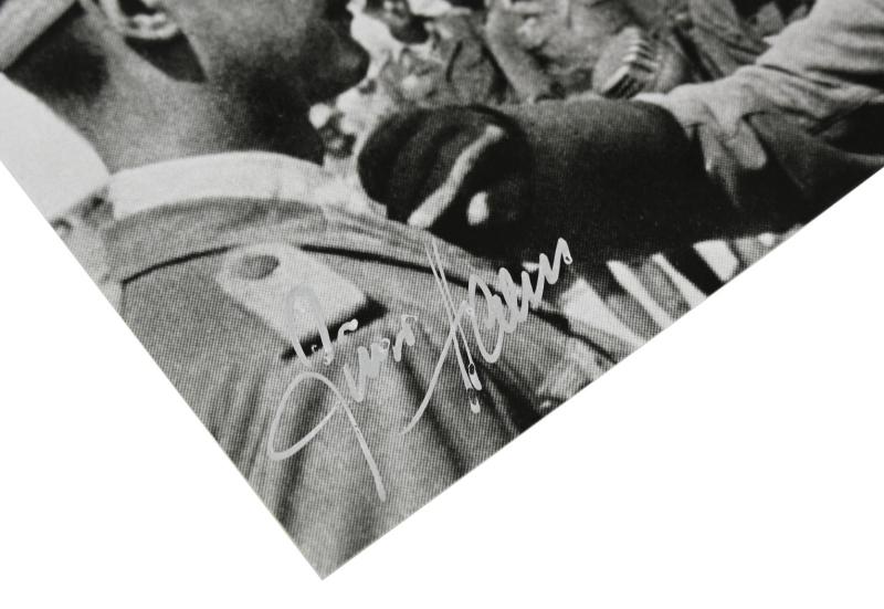 Signature of Wehrmacht Heer KC Recipient 'Günter Halm'