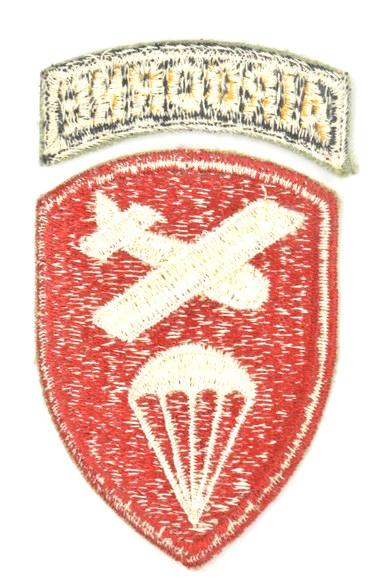 US WW2 Airborne Command SSI 'John E. Greer' 502nd PIR 101st AB