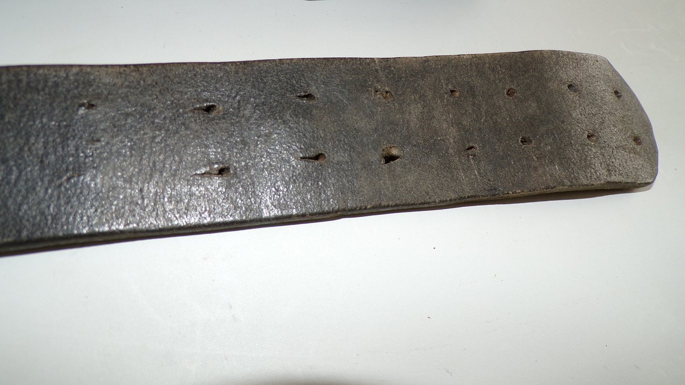 M40 Combat Leather Belt - 100cm