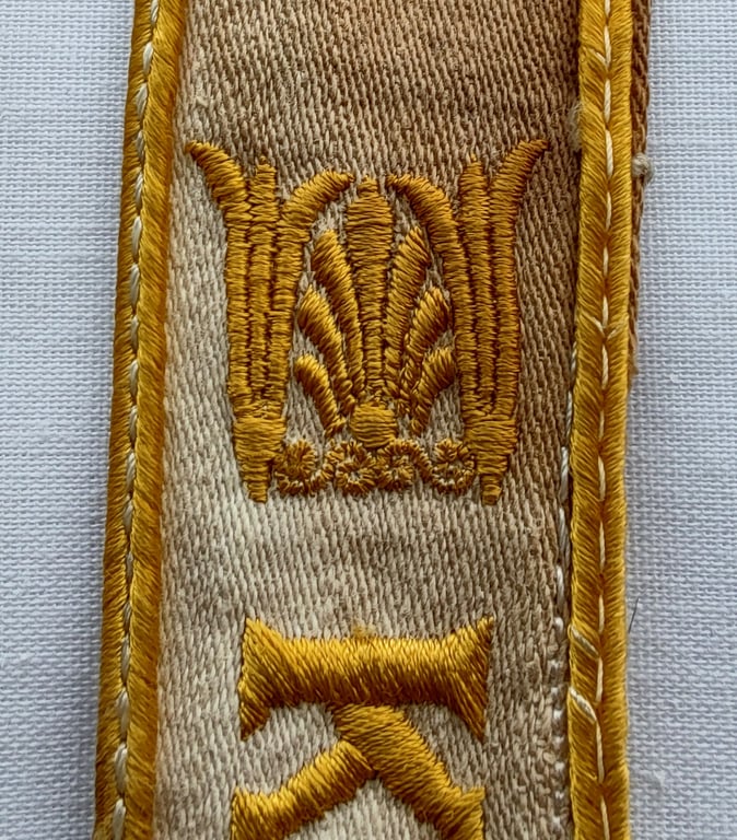 WH cuff-title ('Ärmelstreifen') : 'Kreta'
