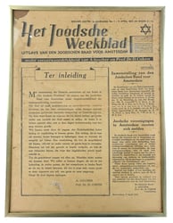 Dutch Jewish Newspaper 11 April 1941 Issue Nr....