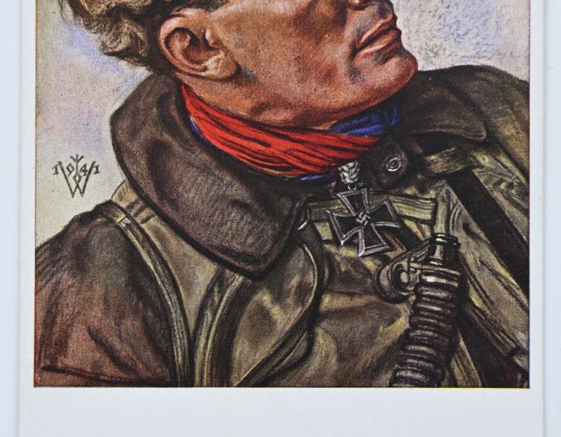 German Willrich Postcard 'Major Baumbach'