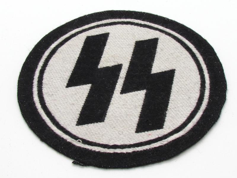 Waffen-SS Sport Shirt Insignia with RZM Tag