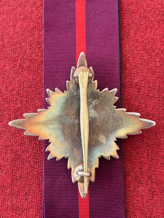 WWI MILITARY 1917 KNIGHTHOOD OF THE ORDER OF THE BRITISH EMPIRE SET. ADDITIONAL PHOTOS
