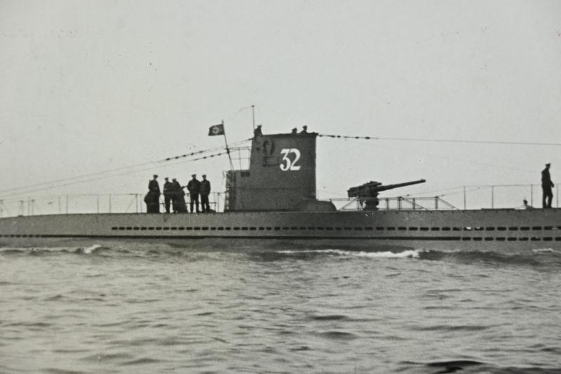 Allied Press Photo U-Boat U-32