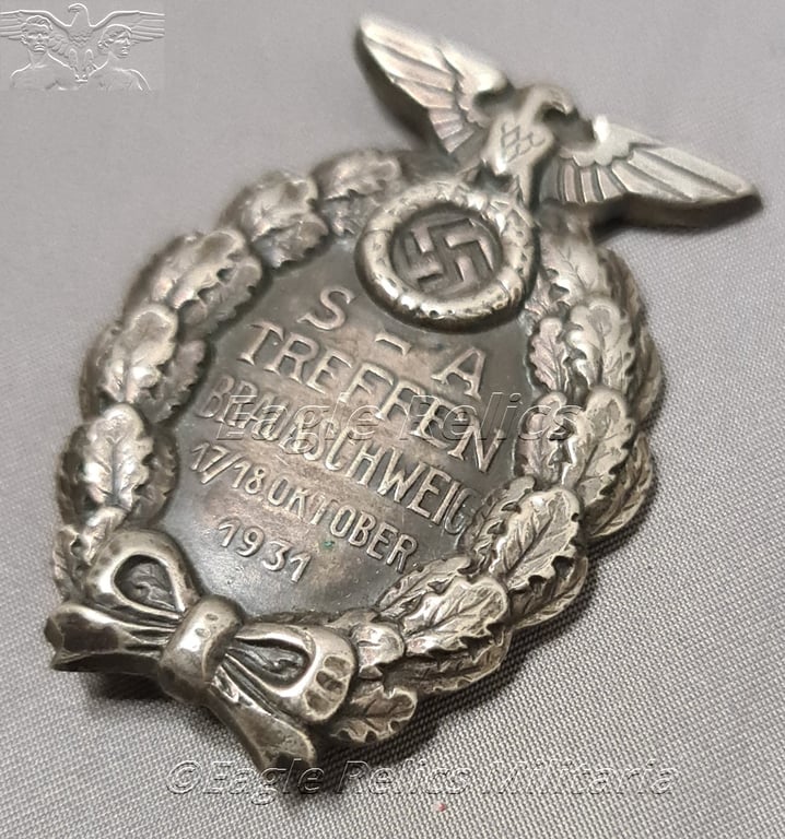 SA 1931 Braunschweig Rally Badge