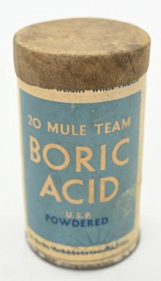 US WW2 Period Boric Acid Pack