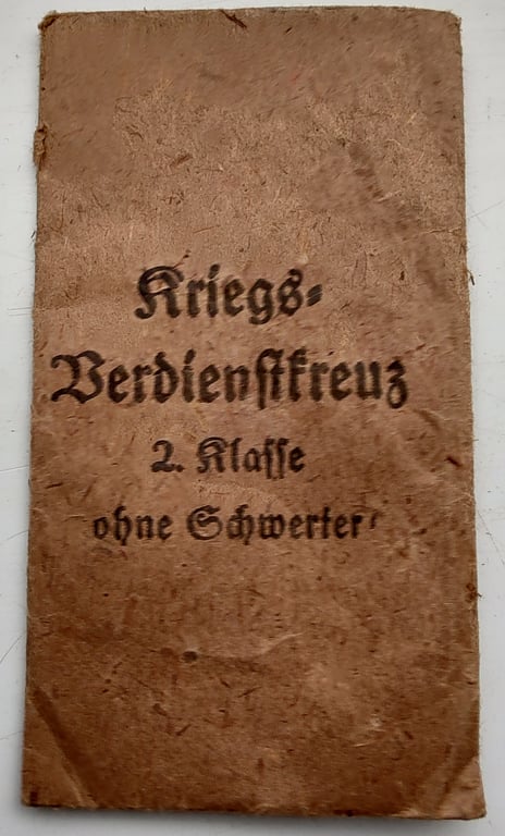 5 x German award envelopes/packets