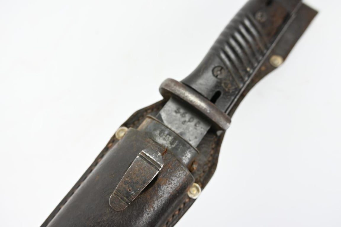 German WH K98 Bayonet with frog