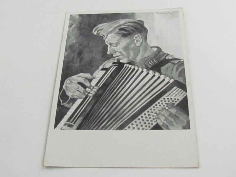 Postcard : Eugen Schickardt ...In der Freizeit