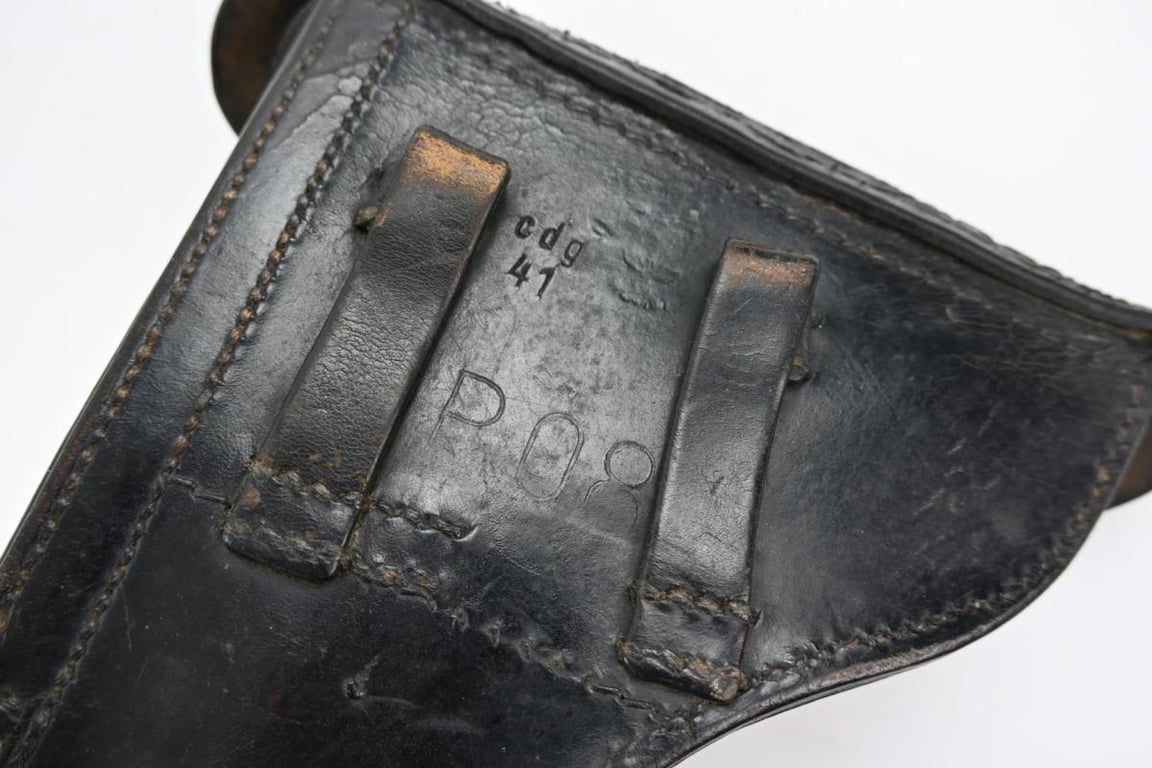 German WH P08 Luger Hardshell Holster