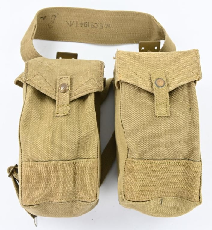 British WW2 Basic Ben Pouch Set 1941