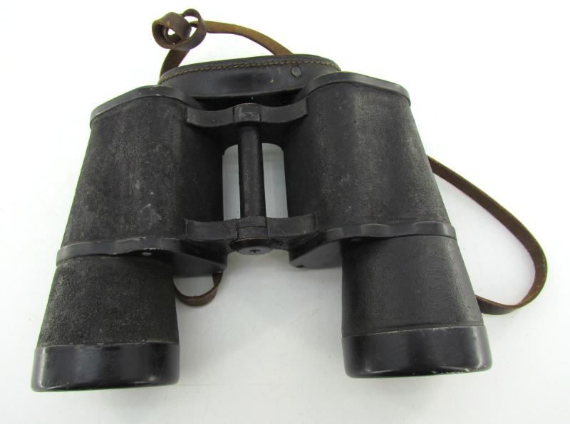 Wehrmacht binoculars ‘Dienstglas’ 10×50 by E. Leitz ( beh )