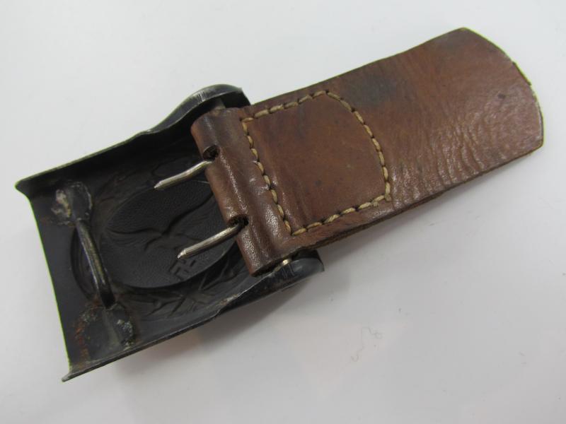 Luftwaffe steel belt buckle by F.W. Assmann & Söhne
