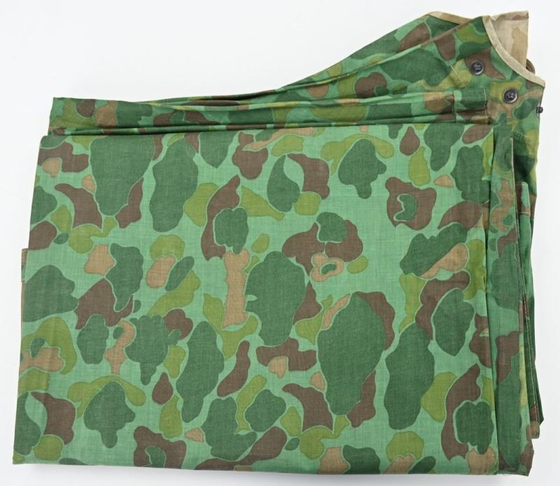 US Navy WW2 Camouflage Shelter /Rain Poncho