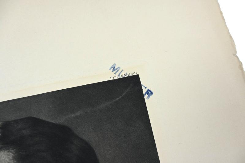 German Proof Example Portrait Print/Litho of Reichsmarshall Hermann Göring
