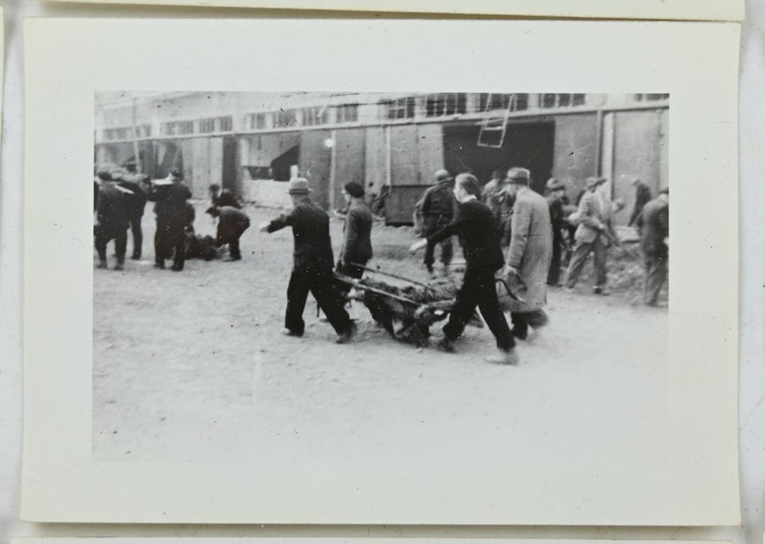 US WW2 Picture Set 'Liberation Concentrationcamp Nordhausen'