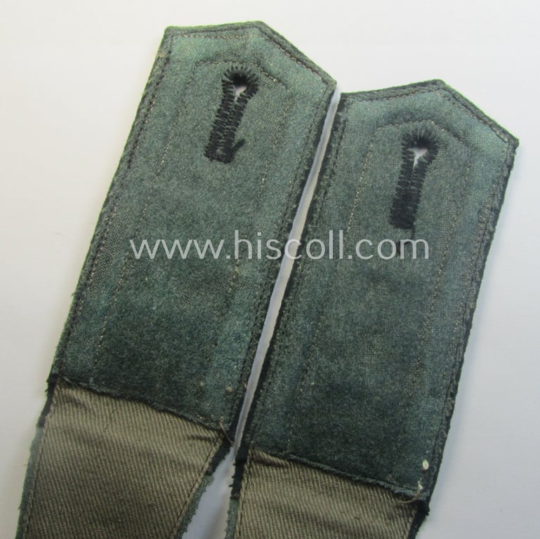 Pair of WH (Heeres) neatly 'cyphered' ('M36'- ie. 'M40'-pattern and/or pointed-style) NCO-type shoulderstraps: 'Uffz. des Infanterie-Rgts. 12'