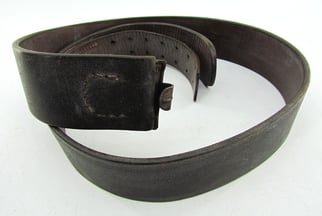 German Leather Equipment belt