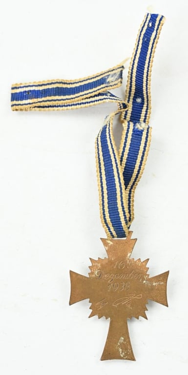 German Mother's Cross in Bronze